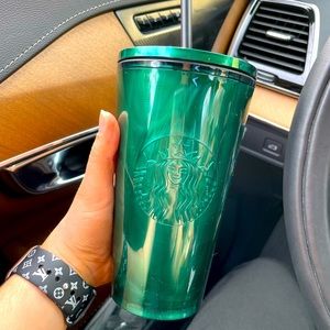 Marble Green Starbucks tumbler